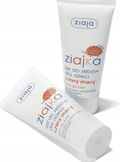 ZIAJA ZIAJKA ŻEL DO ZĘBÓW DLA DZIECI 2-6 LAT 50ml