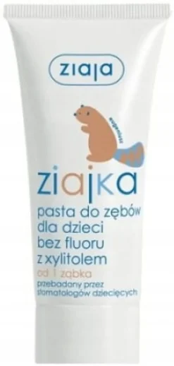 ZIAJKA PASTA DO ZĘBÓW DLA DZIECI Z XYLITOLEM 50ml