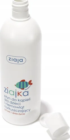 Ziajka płyn do kąpieli dla dzieci natłuszczający
